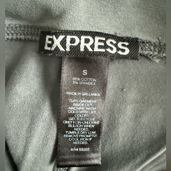 Express Acid Wash Grey Legging Size Small - Picture 5 of 5